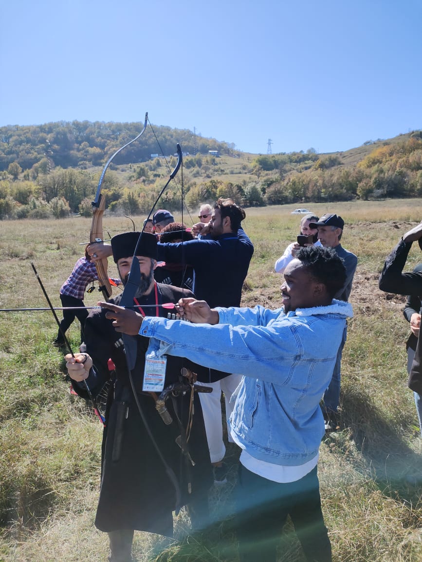 Иностранные студенты ДГУ посетили Международные спортивные соревнования 