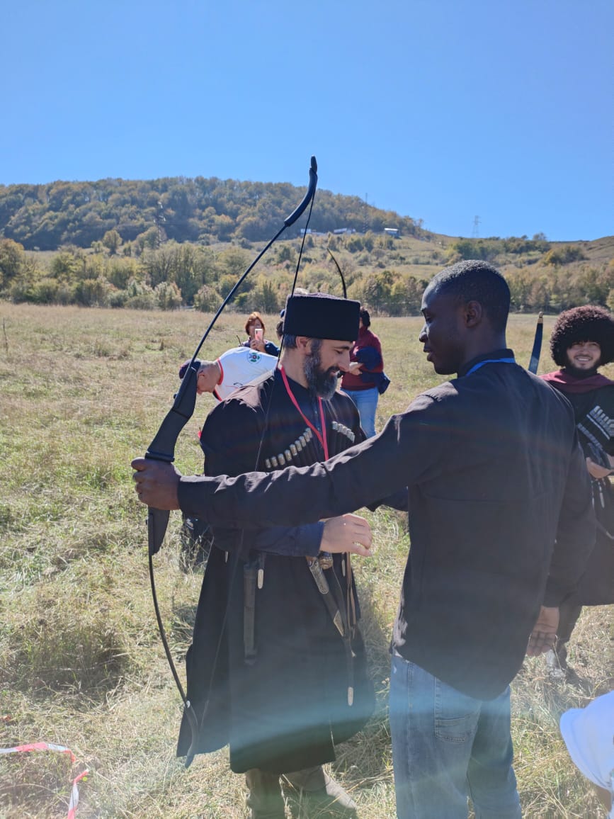 Иностранные студенты ДГУ посетили Международные спортивные соревнования 